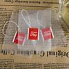 XXUB 100 Pieces Disposable Empty Tea Bag Nylon Fold Close Heat Seal Filter Teabag Simple Disposable Nylon Tea Infuser Bag