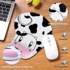 Mouse Pad Ergonomic Mouse Pad Wrist Protection Elastic Gel Wrist Rest$ Anti-slip Rubber Base Mouse Pad With Wrist Support$ Cartoon Mouse Pad Wrist Sup