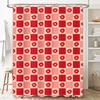 Beautiful Flower Printed Shower Curtain Bathroom Decor Waterproof Fabric Shower Panels Home Decoration