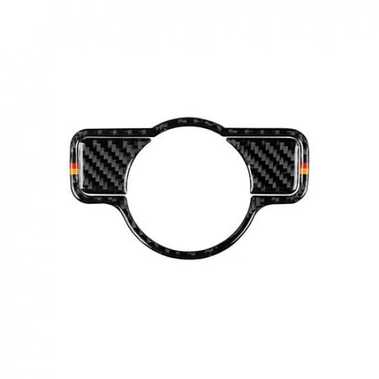 Auto Headlight Switch Button Trim Carbon Fiber For Mercedes-Benz ACE CLA GLA-K