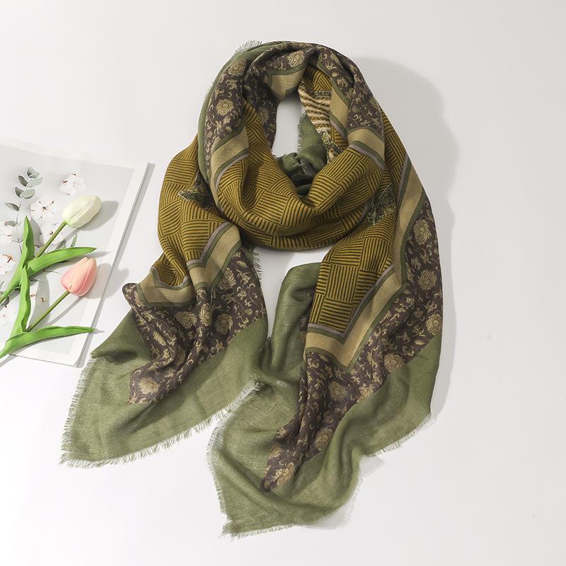 Fashion Oversized Fringe Square Viscose Shawl Scarf Lady High Quality Wrap Pashmina Sjaal Bufandas Muslim Hijab 135*135Cm