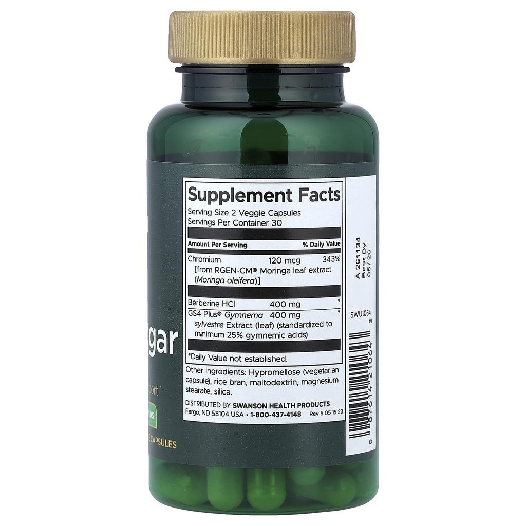 Pure Blood Sugar, 60 Veggie Capsules