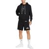 Nike Sweatshirts Men's Black Hooded Moderate Regular DQ6104-010