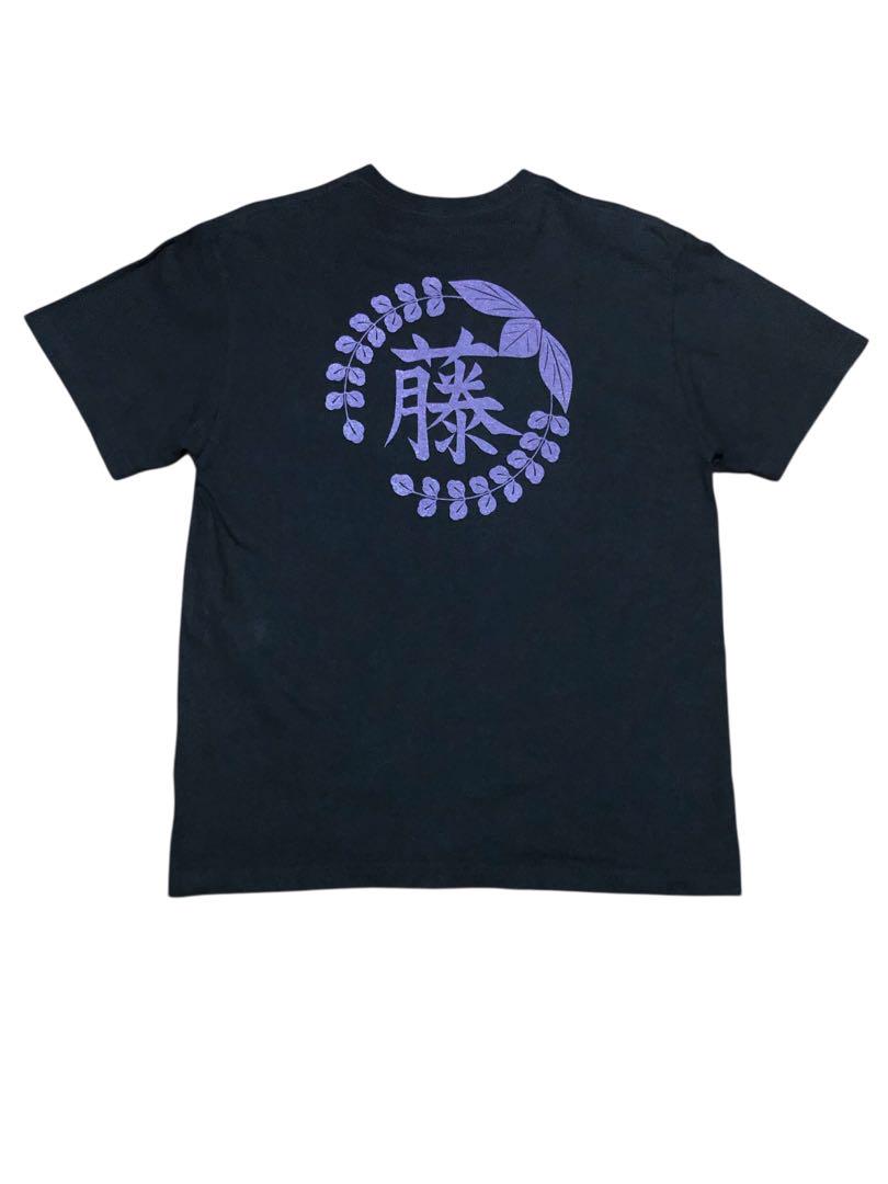 

[USED] Demon Slayer: Kimetsu no Yaiba Shinobu Kocho T-shirt, size L, black