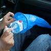 Disposable Car Cleaning Bags Portable Snap Ring Vomit Bag Pregnant Emergency Vomit Cleaning Bag Car Garbage Storage Bag 1000ML