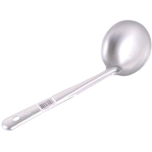Maekawa Metal Industries Kozuchi Anodized Aluminum Ladle, 10.5cm, Silver, 055103