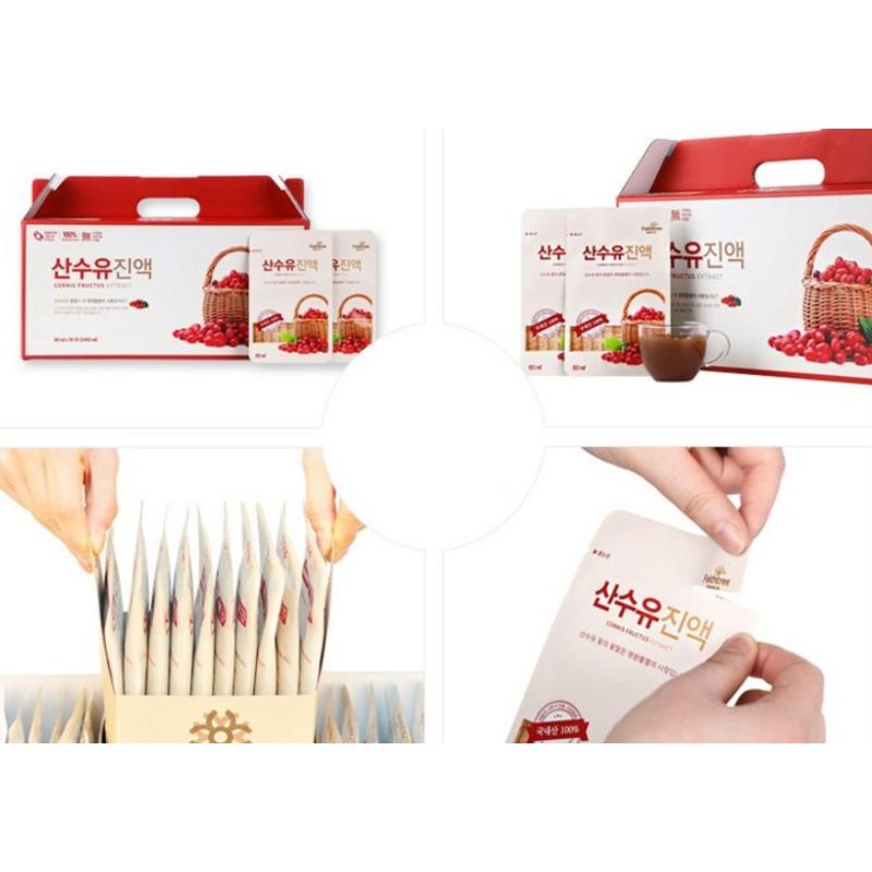 Yangji Red Ginseng Cornelian Extract, 80ml, 60 pieces