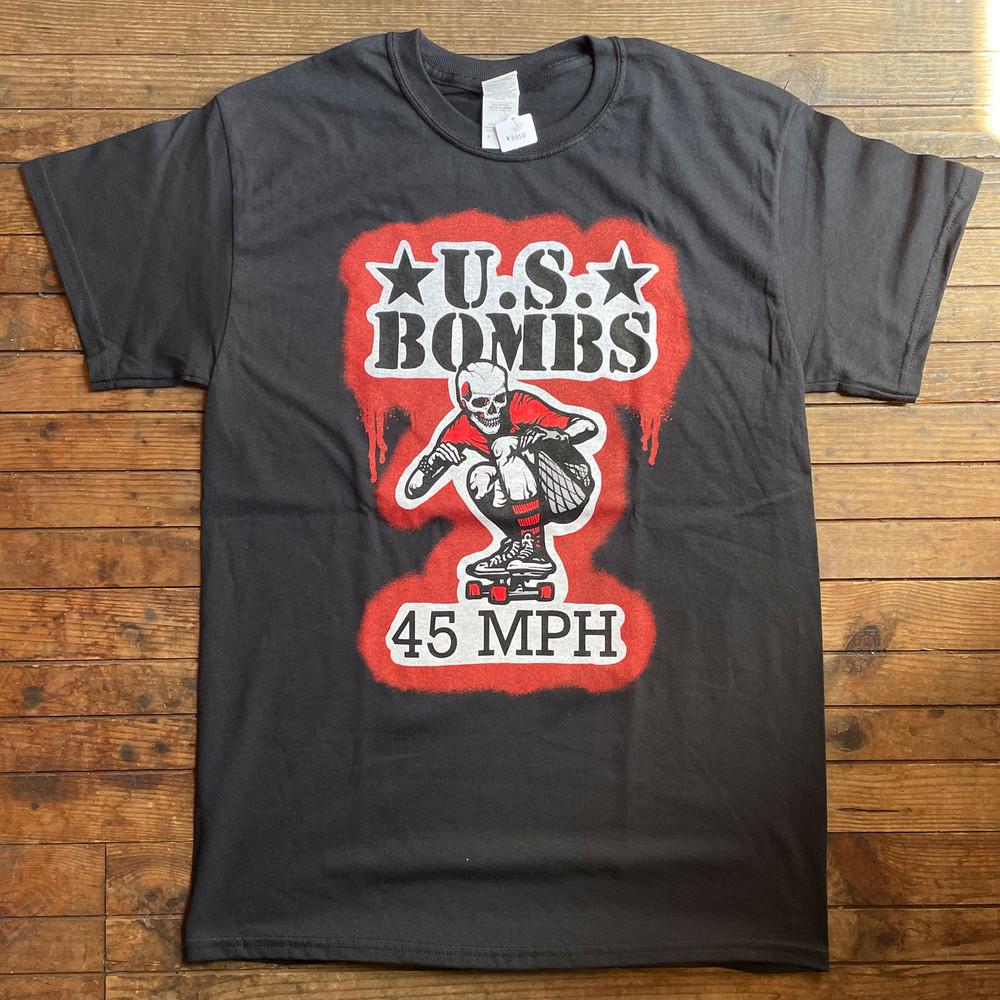 

US Bombs Band 45 MPH Black Cotton All Size S-5XL SS714 Unisex T-Shirt XXXXL