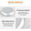 Aluminum Alloy Plate Food Serving Dish Snack Dish Dessert Tray Camping Storage Dish