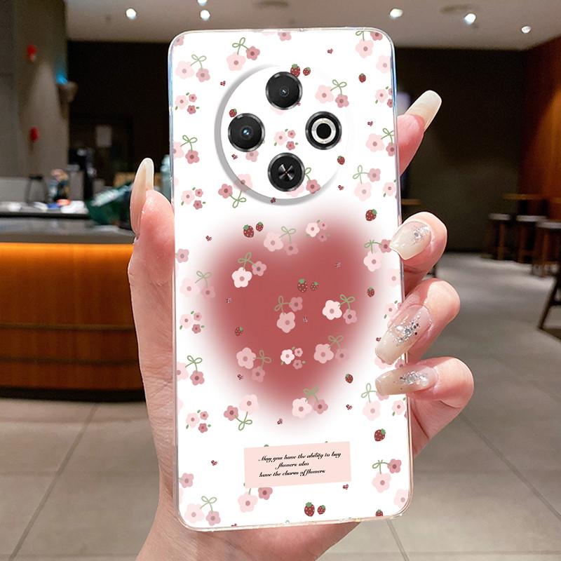 For Tecno Spark 30C Case kl5 kl5n Aesthetic Butterfly Flower Clear Soft Silicone Back Cover Techno Spark 30C Phone Case k15 k15n