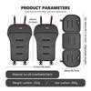 Non-slip Car Seat Cushion Breathable Seat Height Increase Pad Backrest Mat For KIA Cadenza Carens Carnival Cerato Ev6 FORTE K5