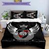 3pcs Club Atlético River Plate Pattern Bedding Set Duvet Cover Set Includes Duvet Cover &pillowcases,perfect All Season Bedroom Decoration&gift