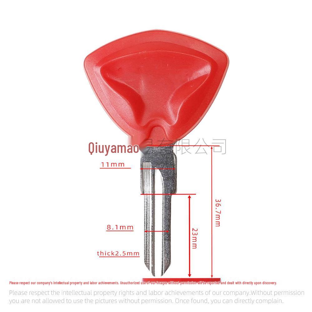 Bombardier Can-Am Spyder 1030 Key Blank/Handle, Chippable for Three-Wheeled Motorcycle