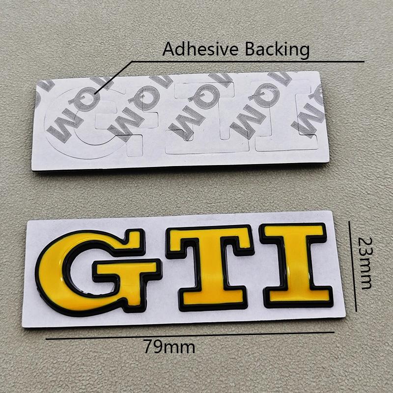 Golf 3 4 MK3 MK4 2026 Hot For VW VOLKSWAGEN 3D Metal Logo GTI Emblem Letters Car Rear Trunk Badge For Volkswagen VW Golf 4 5 6 7