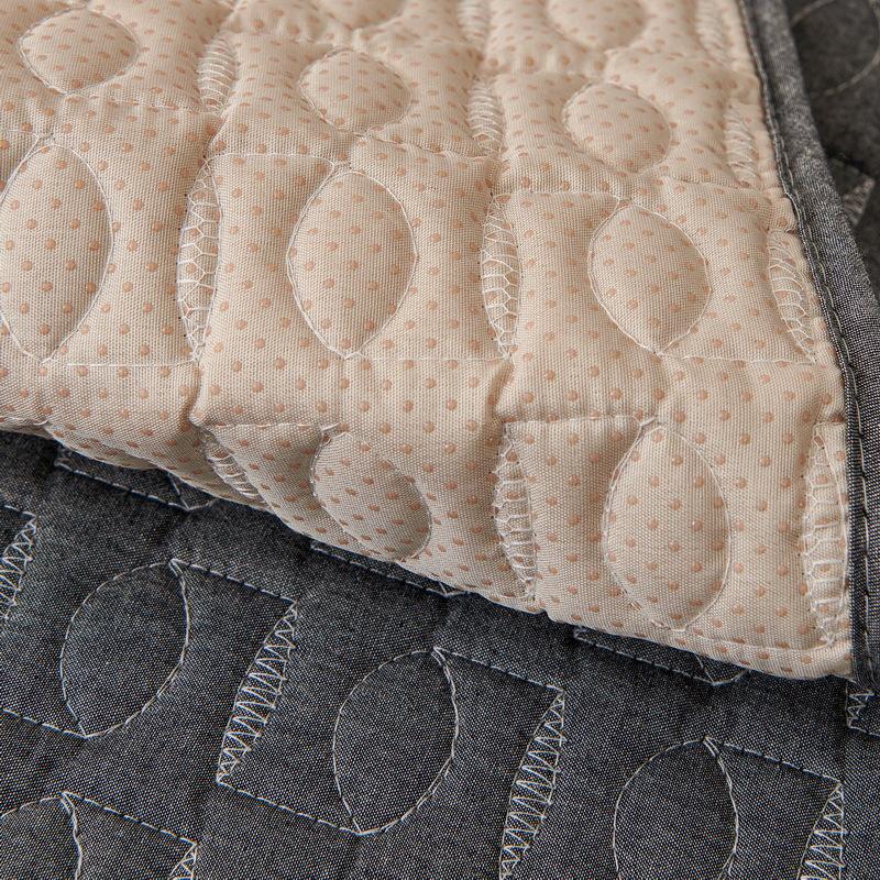 Stil Coreean Proaspăt Toate Sezoanele Culoare Solidă Țesătură Bumbac Pernă de Sofă Pernă Antiderapantă Bumbac Prosop Pernă de Sofă