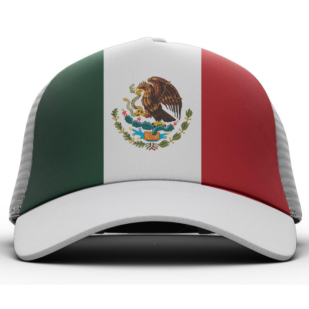 The United States Of Mexico Male Youth Free Custom Name Number Mex Hat Nation Flag Mx Spanish Mexican Print Photo Baseball Cap