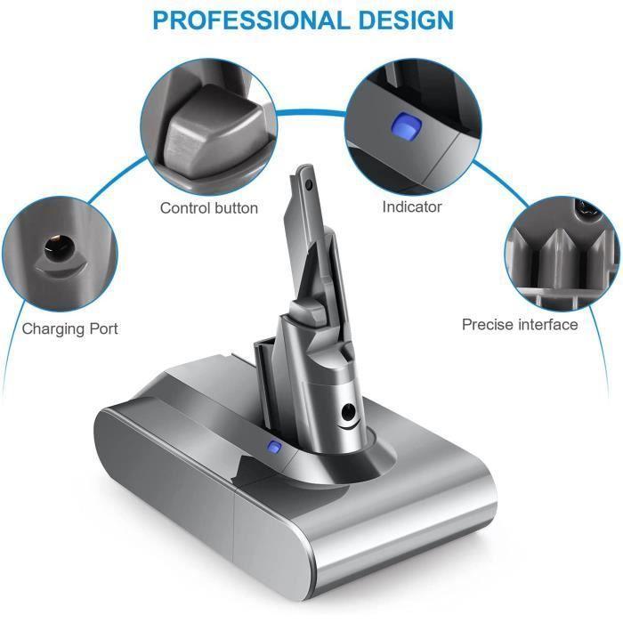 Batterie - AXILIEF - Dyson V7 - 21.6V - 4.0Ah - Compatible avec plusieurs modèles