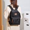 New Travel Backpack Trendy Japanese Solid Color Oxford Cloth College Student Versatile Schoolbag Women Fashion Large Capacity Backpack