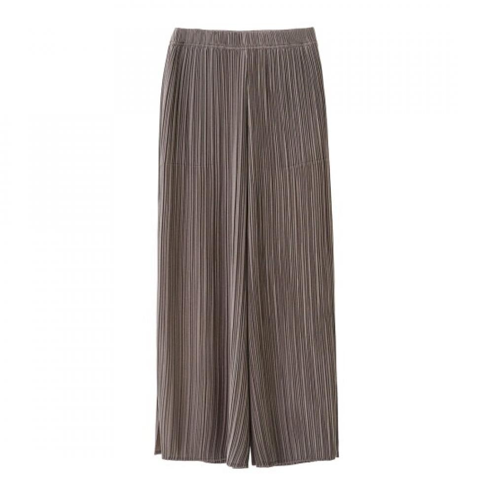 Pleats Me Pleated Slit Pants Hppts025g52