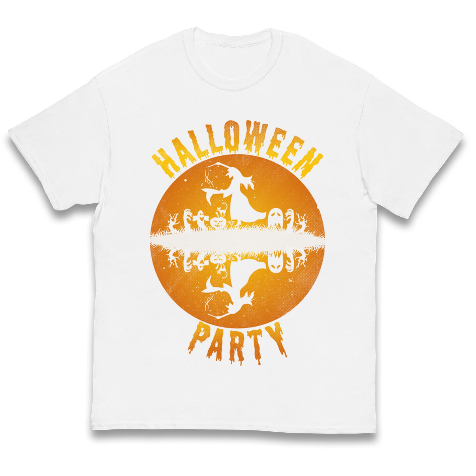 Scary Witch Halloween Party Kids T Shirt 100