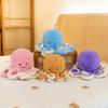 Cartoon Octopus Plush Toy Stuffed Animal Doll Bedroom Decoration Gifts Kids