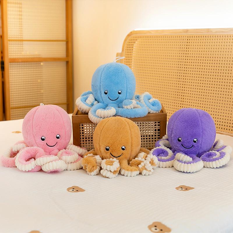 Cartoon Octopus Plush Toy Stuffed Animal Doll Bedroom Decoration Gifts Kids