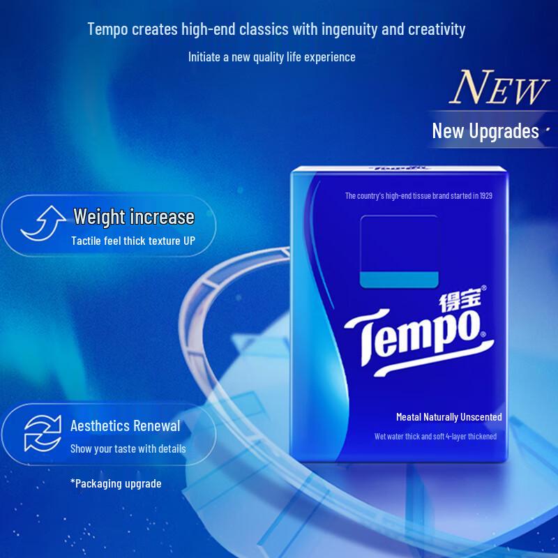 Tempo Handkerchief Tissues, Yibo Edition