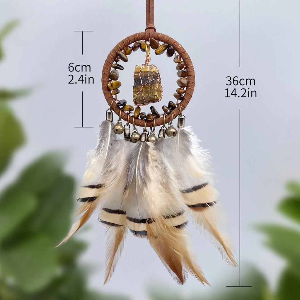 Decorazione Casa Semplice Stile Retrò Pietra Grezza Naturale Appeso Auto Accessori Decorativi Auto Creativo Appeso