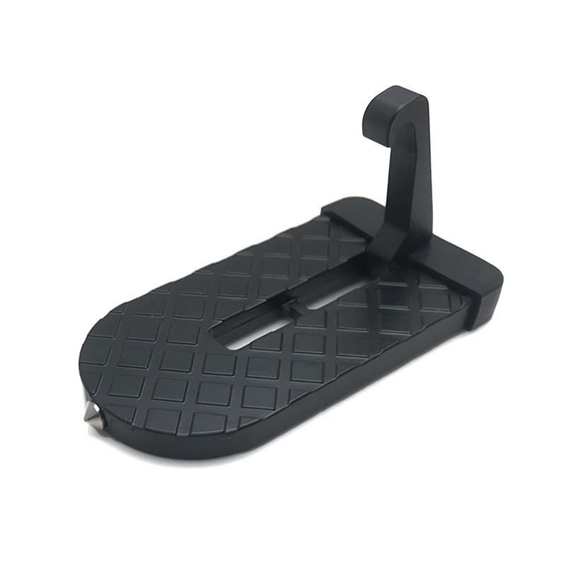 

Педали для авто, дверная ступенька, легкий доступ к крыше, опоры для обеих ног, складная ступенька для багажника на крышу автомобиля, стеклобой, безопасный молоток, крюк для педали чёрный