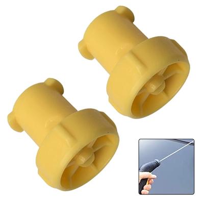Für Kärcher OC3 Autowasch-Düse Zubehör, Wassersprühdüse für Fahrzeuge Fahrräder Gartenmöbel, Gelb 2,8 x 2,4 cm