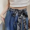 200*5cm Pants Belt Cashew Flower Bags Ribbons Retro Neckerchief Travel