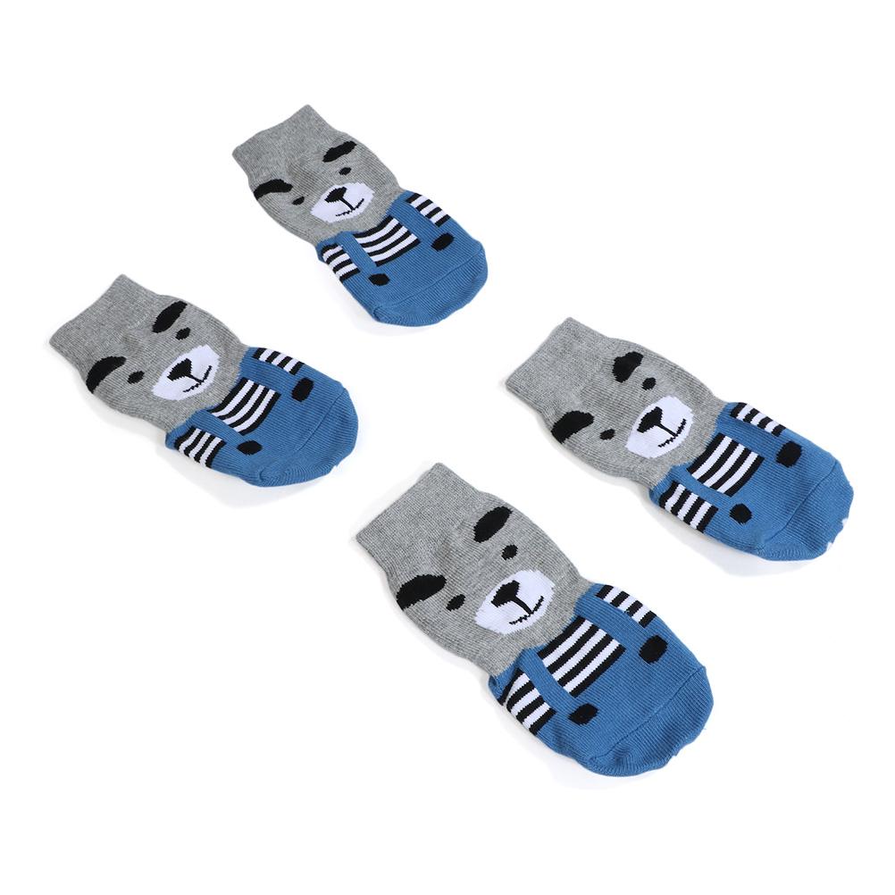 Anti Slip Dog Socks Traction Control Paw Protection Socks for Puppy Cats