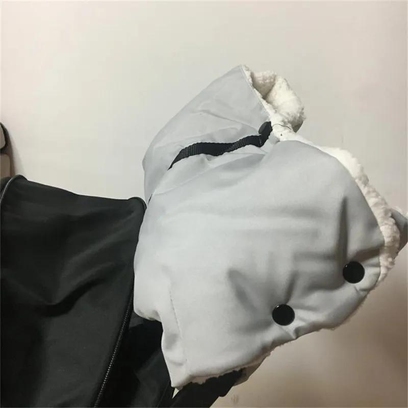 Universal Winter Warm Stroller Gloves Wind and Waterproof Newborn Baby Push Chair Glove Baby Stroller Accessories