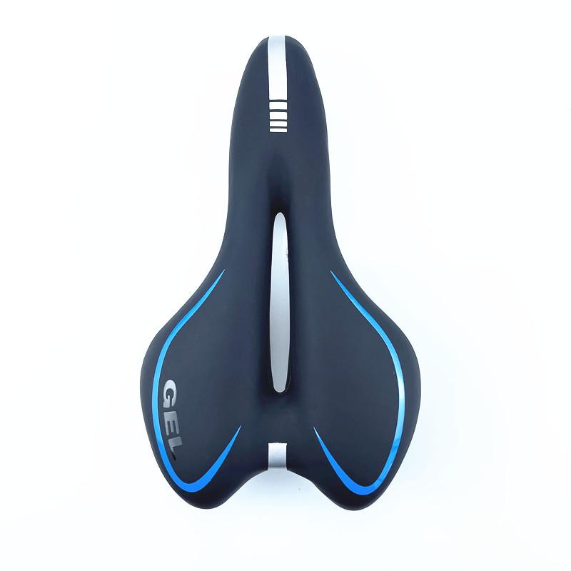 

GEL Silicone Shock-Absorbing Soft Bicycle Seat Cushion for Mountain and Road Bikes Standard Version синий/чёрный