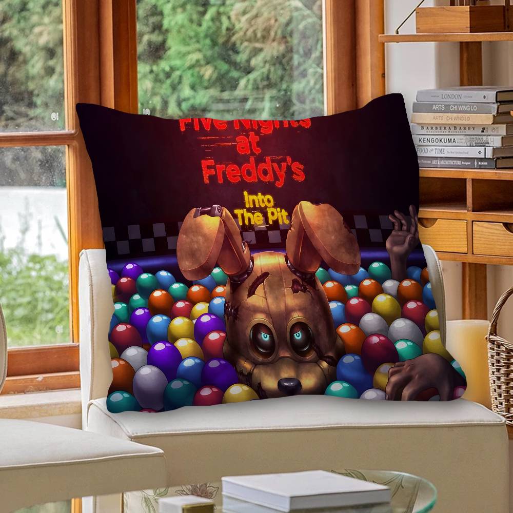 Cute F-FNAF Maple Design Cushion Cover Happy Autumn Harvest decor Holiday Decorati Pillow Cover