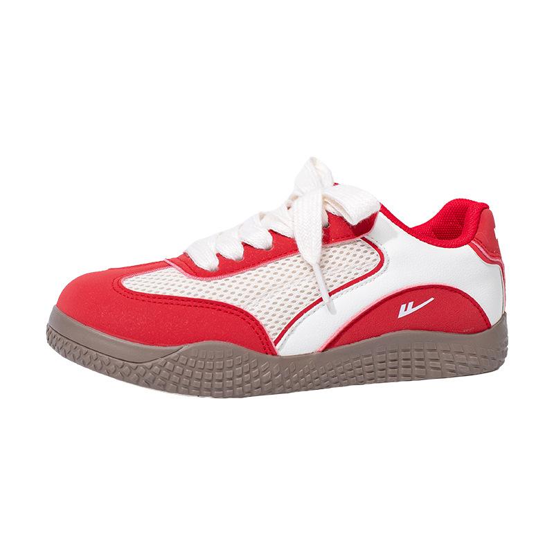 High value trend comfortable sports casual shoes thin breathable mesh shoes versatile retro women