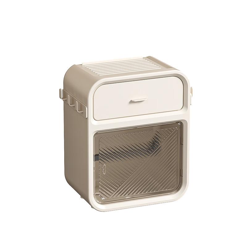 Silingfei Wall-Mounted Bathroom Shelf with Tissue Holder