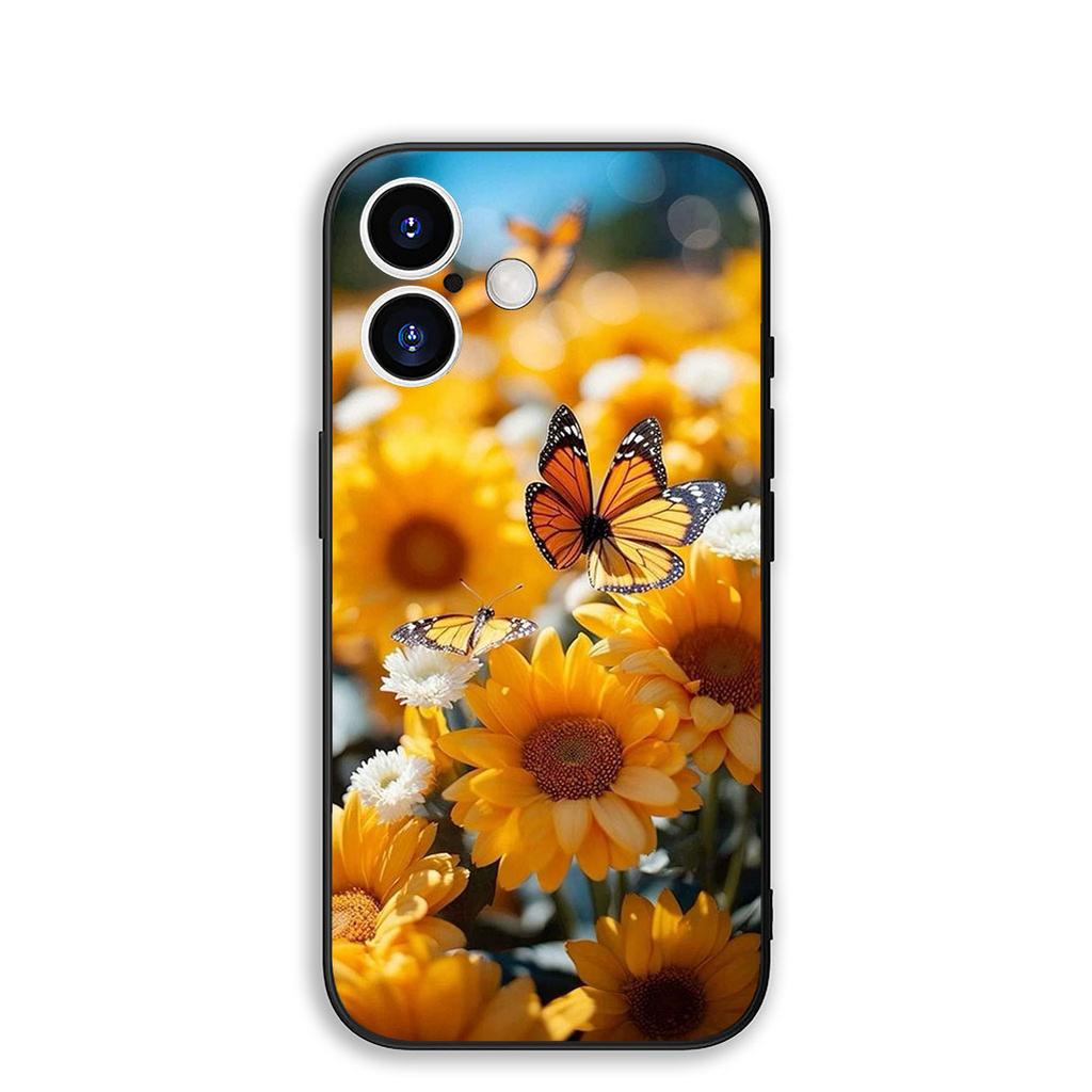 Cover for Motorola Moto G82 G20 G22 G23 G32 G8 G7 G9 Power Plus G41 G30 G71 E22 E13 E20 E32 Phone Case With Sunflower Flower
