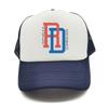 Dominikanische Republik RD Flagge Stolz Dominikanische Trucker-Kappe Sommer Netz Baseballkappe FeUnisex Unisex Retro Papa Geschenk Kappen