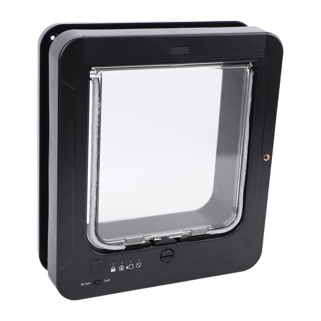 Inteligentne Drzwiczki dla Kota Inteligentny Automatyczny Czujnik Klapka dla Kota Brama dla Zwierząt Aktywowana Obrożą Wejście dla Psa Kota ze Zdalnym Sterowaniem