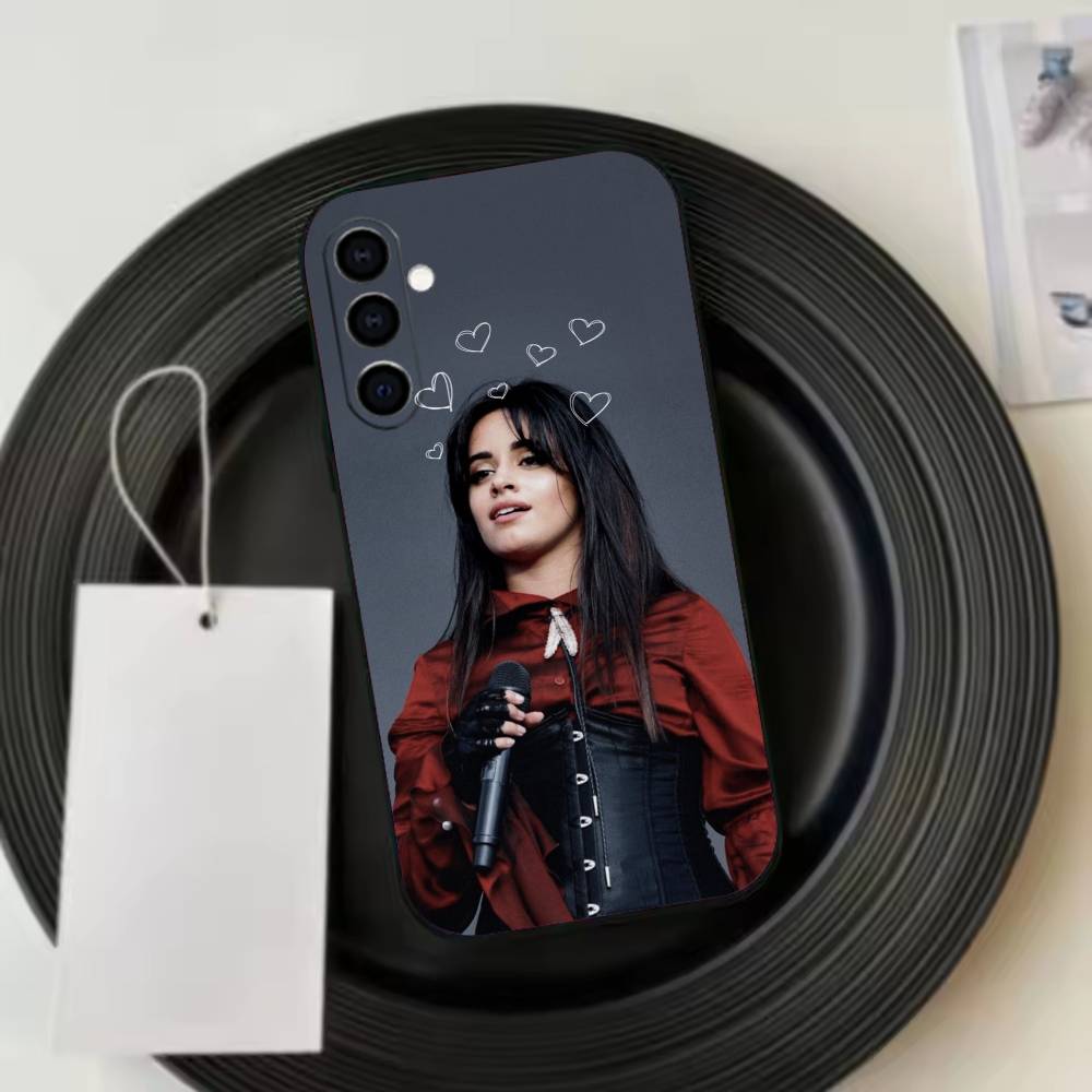 American singer C-Camila C-Cabello   Phone Case For Samsung Galaxy A73,A72,A71,A70,A53,A52,A51,Others Soft Black Cover