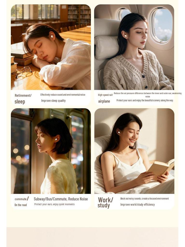 Mini Tumbler Wireless Bluetooth Earbuds: Sleep-Friendly, High-Quality Sound, Long Battery, Noise-Reducing Design