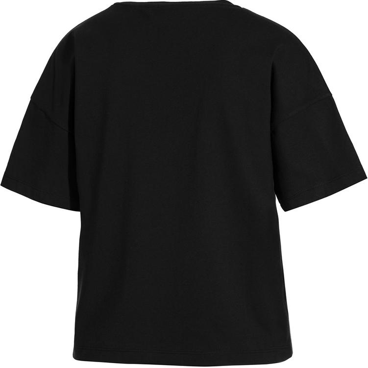 Puma X Sophia Tee Breathable Round Neck Letter Print Short Sleeve T-Shirt Women Tops Black 578561-01