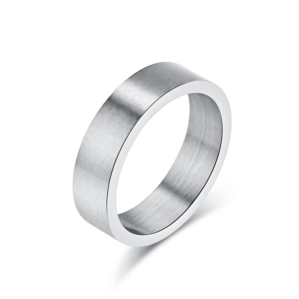 Men's Classic Matte Ring Stainless Steel Band New USA Sizes 7-13