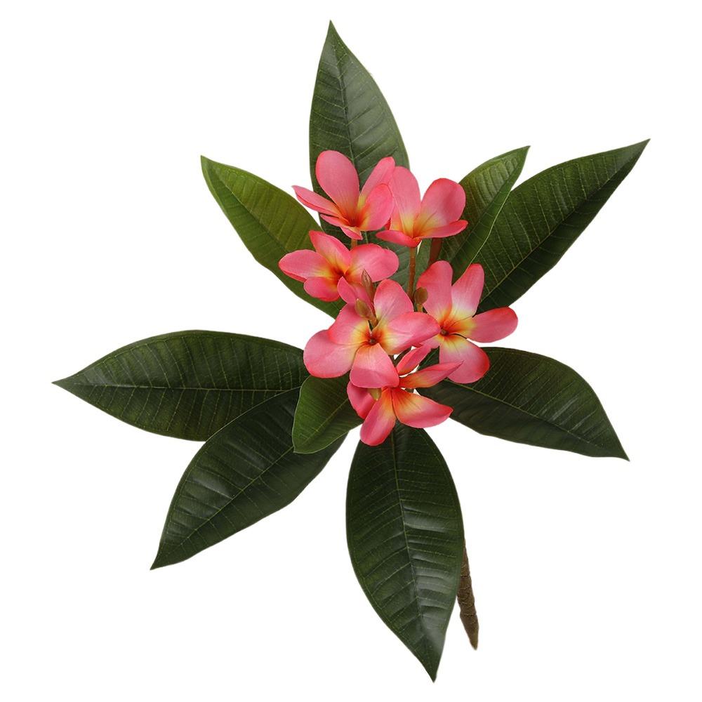 

Сделай сам Искусственные цветы плюмерии Реалистичные Шелковые цветы сливы Праздничные принадлежности красный