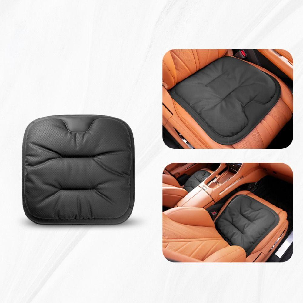 Soft Ventilated Four-season Cushion Universal Auto Seat Cushion Car Leather Cushion  Travel