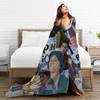Ralph Macchio Warm Blanket  Travel Office Plush Throw Blanket Fashion Couch Chair Flannel Bedspread Sofa Bed Cover