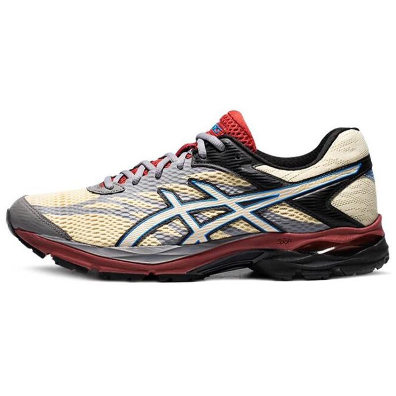 

ASICS Gel Flux 4 Grey Red Sneakers 1011A614-250 44.5