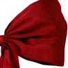 Christmas Tree Bow Large Festive Ornaments Red Christmas Tree Topper For Entryway Wall Display Party Mantel Photo Backdrop