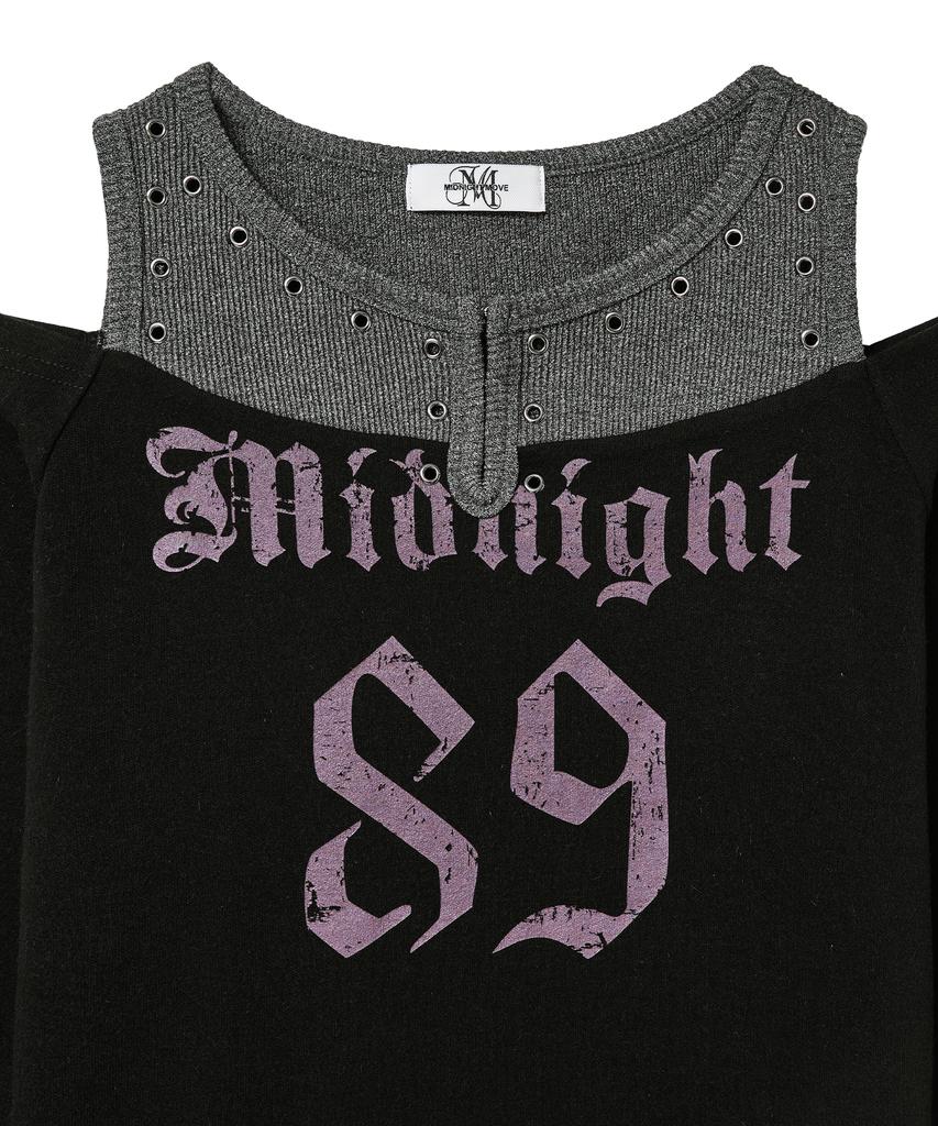 MIDNIGHT MOVE 2 Eyelet T (Black)